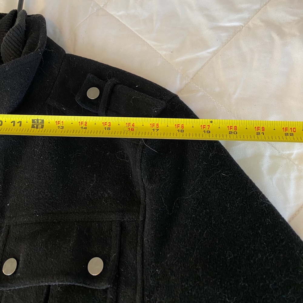 Bgsd Wool Blend Patch Pocket Toggle Coat - image 7